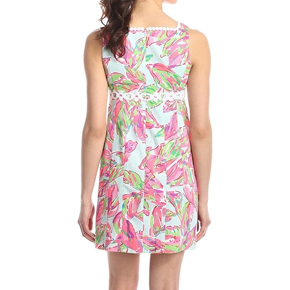 Lilly Pulitzer Rosie Shift Dress In the Vias Sz 4 - Picture 5 of 7